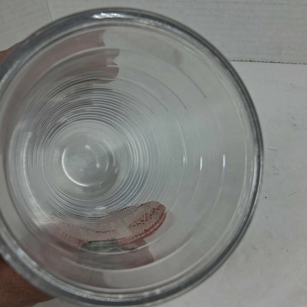 Tervis 16oz Insulated Tumbler with Red Lid #1 Teacher‎ Apple Patch Clear Cup